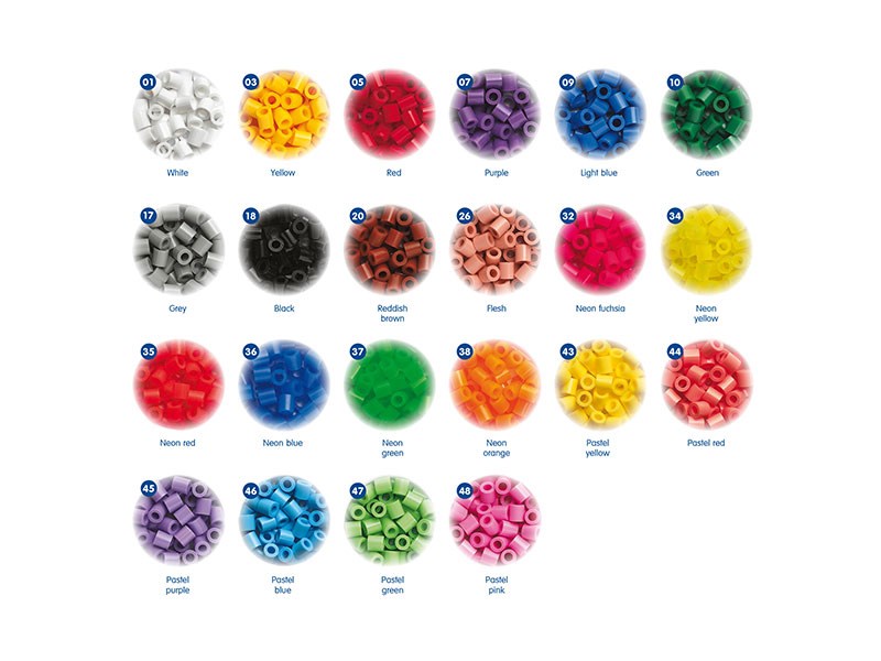 56 X 500 Hama Bugelperlen Midi Jede Farbe 1 Mal Fur Midi