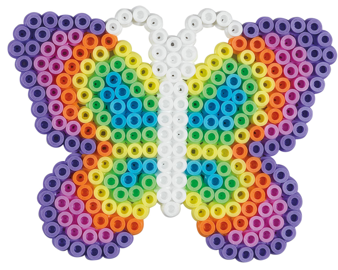 HAMA - Perles à repasser Art Papillon, boîte cadeau