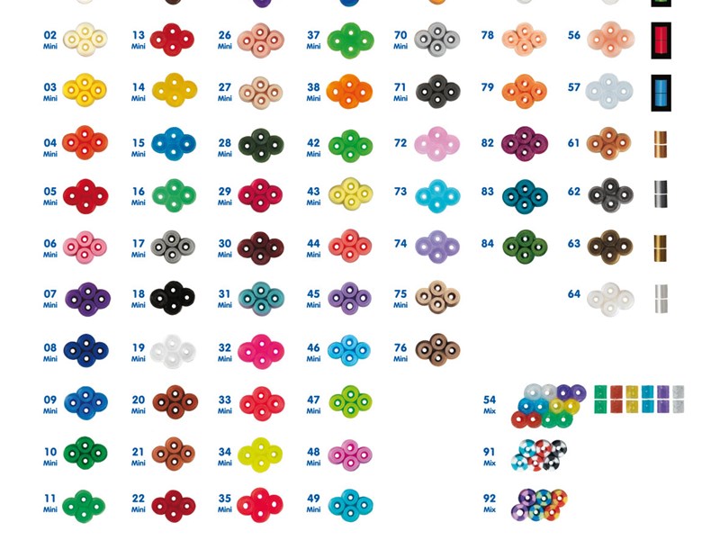 Hama 1000 Midi Bugelperlen 207 Alle Farben O 5 Mm Perlen