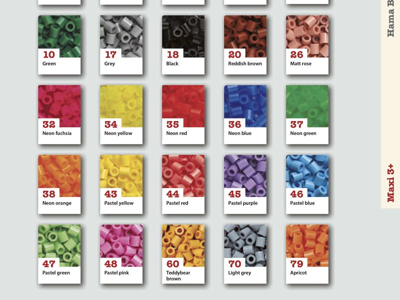 Carta de colores de Maxi